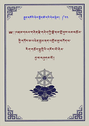 ཆོས་རྒྱལ་གྱི་སྒོ་ནས་ལས་བཅོལ་གྱི་གཏོར་མ་འཕེན་ཚུལ།