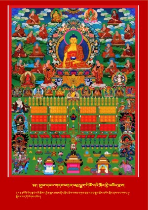 གནས་བརྟན་ཕྱག་མཆོད་ཀྱི་མཆོད་རྫས།