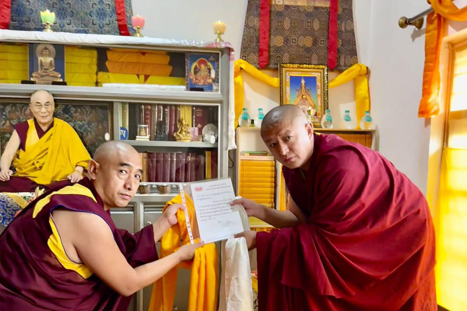 བྱང་འདྲེན་གསར་བསྐོ་བཞག་གནང་།