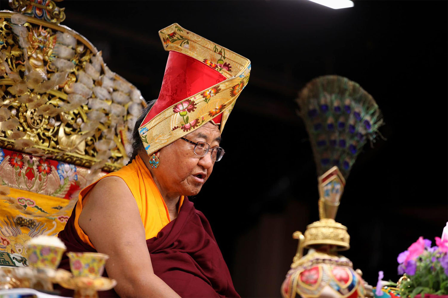 ༧གོང་མ་རིན་པོ་ཆེས་ཚེ་དབང་གནང་།